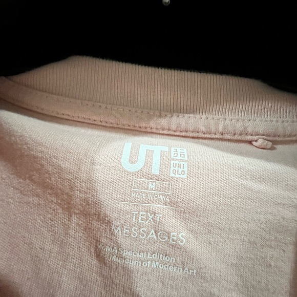 Uniqlo Pink Tshirt - MoMA Special Edition - Picture 3 of 3